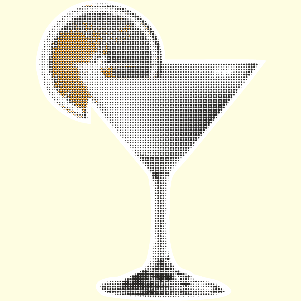 Cocktail glass